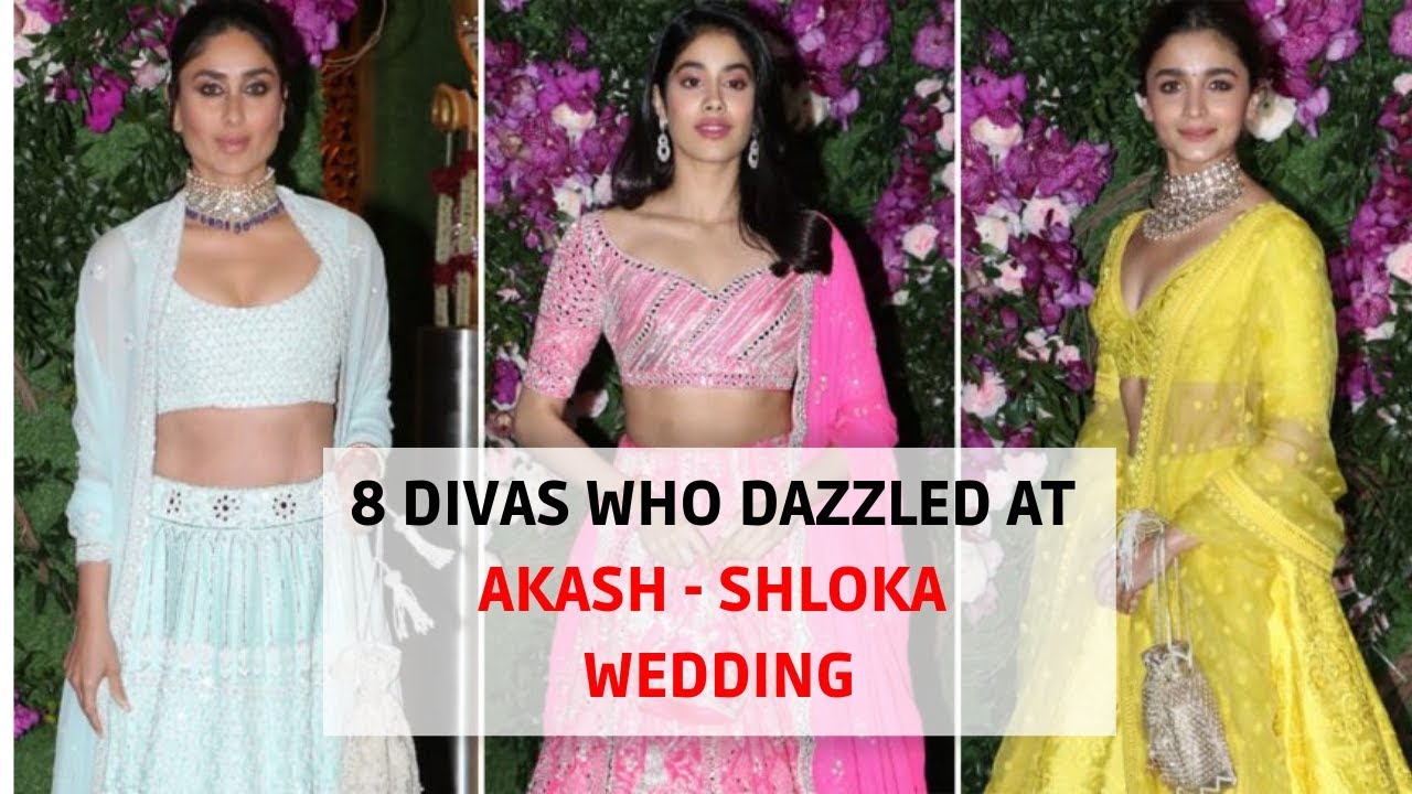 8 Divas Who Dazzled At Akash Ambani - Shloka Mehta Wedding