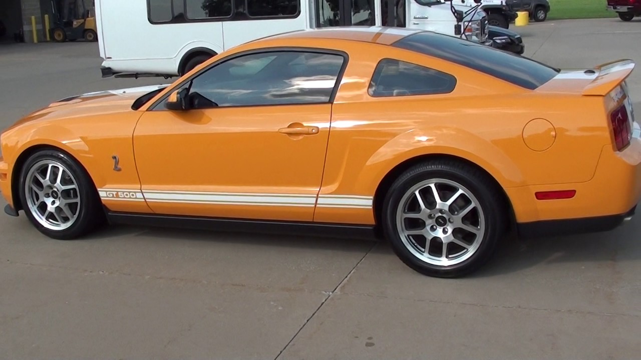 2007 Ford Mustang GT500 Grabber Orange #26 Only # Ron's Toy Box in Bettendorf IA