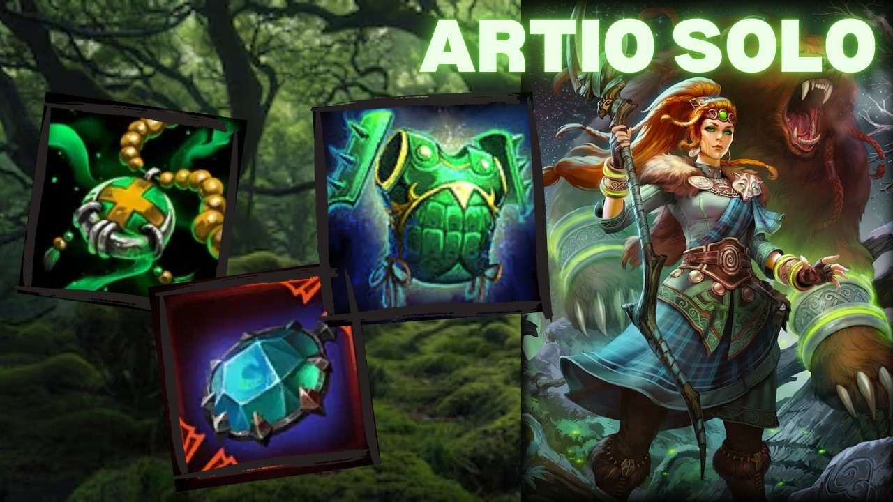 One Angry Bear! - Artio Solo Deity Smite 2 Gameplay