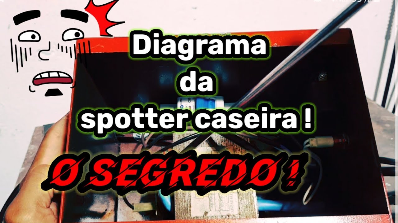 Diagrama de ligação da spotter caseira. #tutorials #dicas #tecnicas