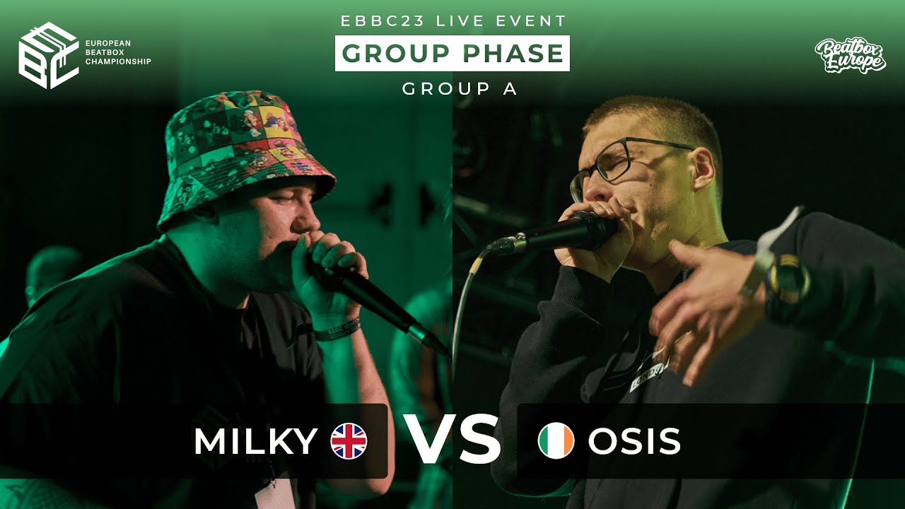 MILKY 🇬🇧 vs OSIS 🇮🇪💯 Group A - Final Stage // Second Round // Live Top16 #beatbox #music #beats
