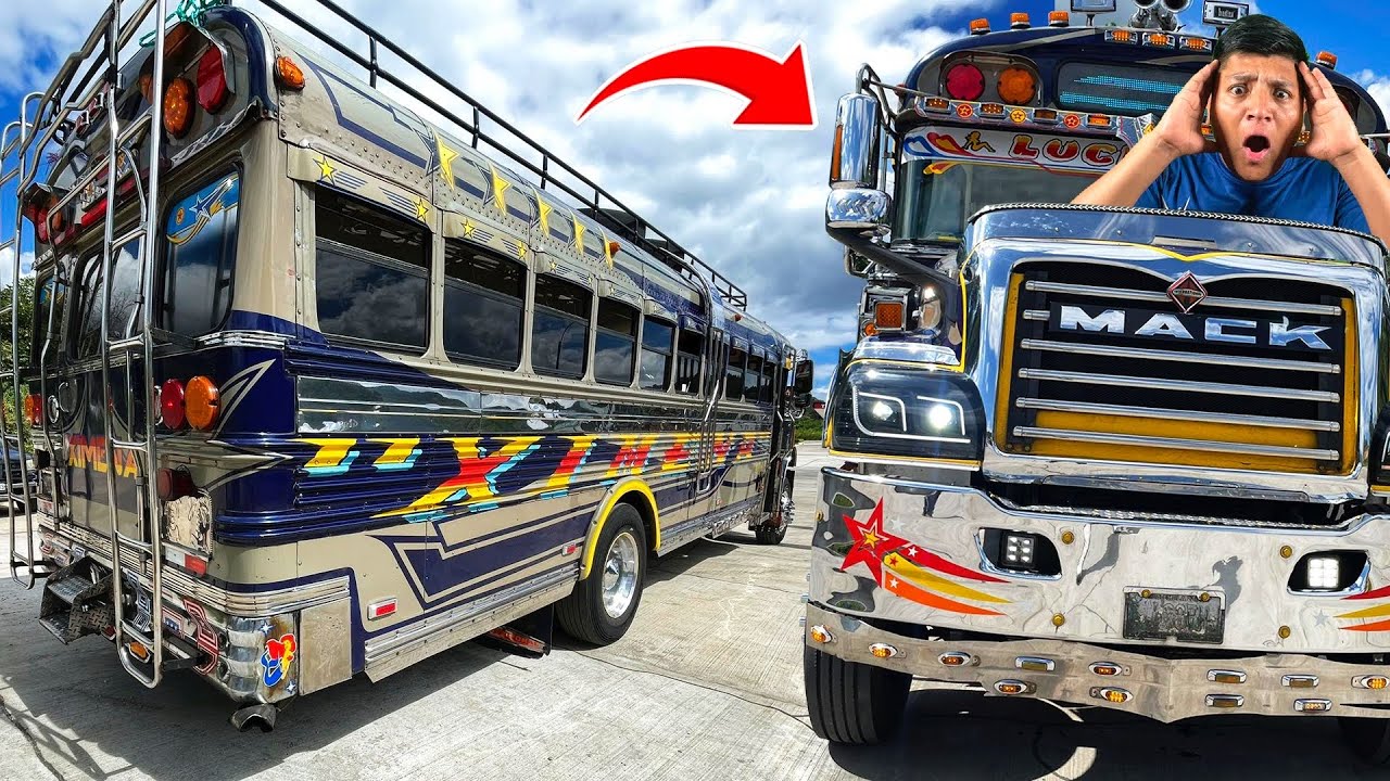 Está empresa tiene los buses más modificados
