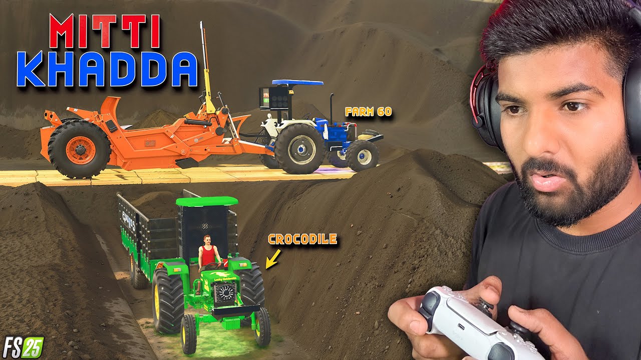 Mitti Da Khadda 2 🚜 Crocodile 5210 🦅 | FS25 | Happy Goldsmith