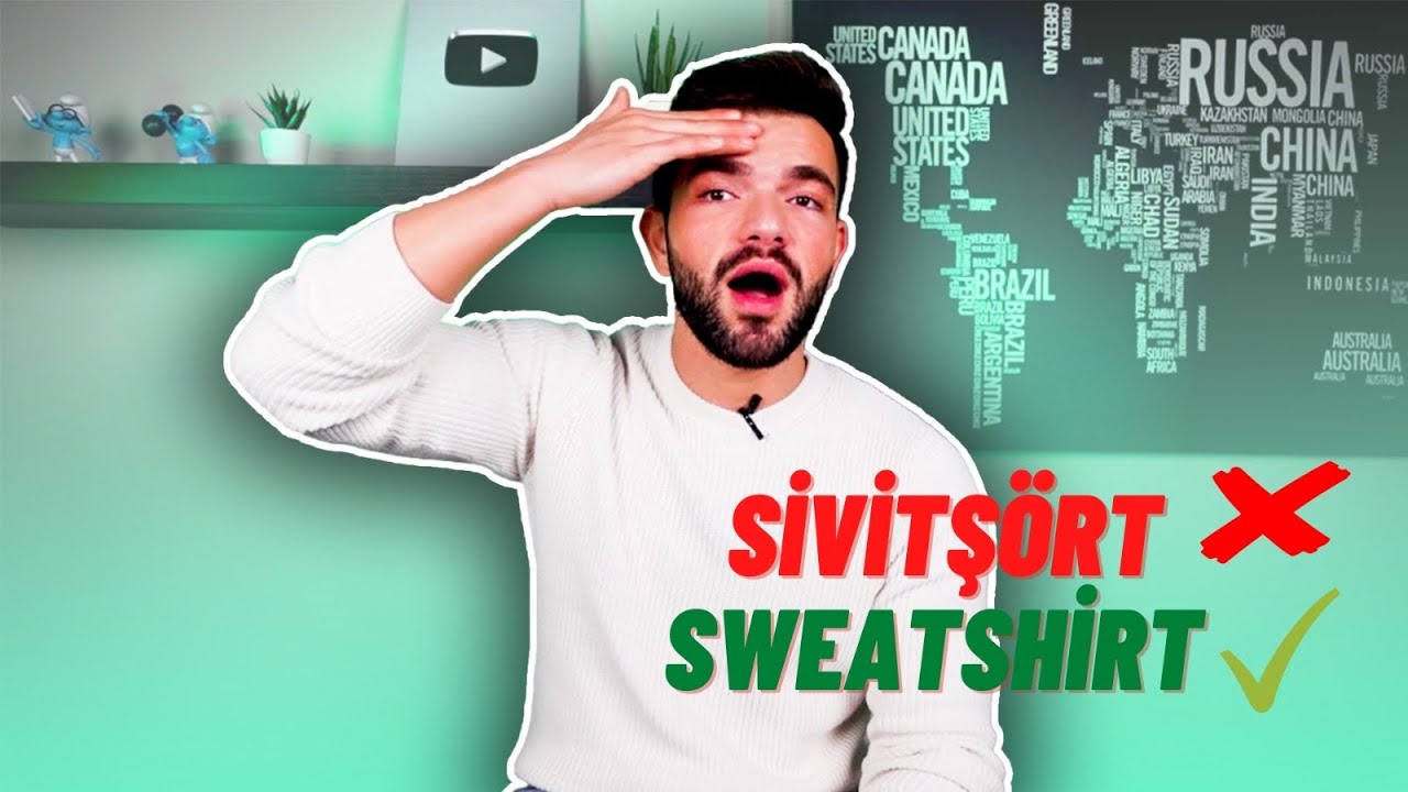 Türklerin Israrla Yanlış Telaffuz Ettiği 10 İngilizce Kelime 🤯