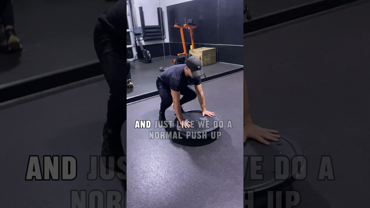 EasyExercise101: Bosu Ball Pushup