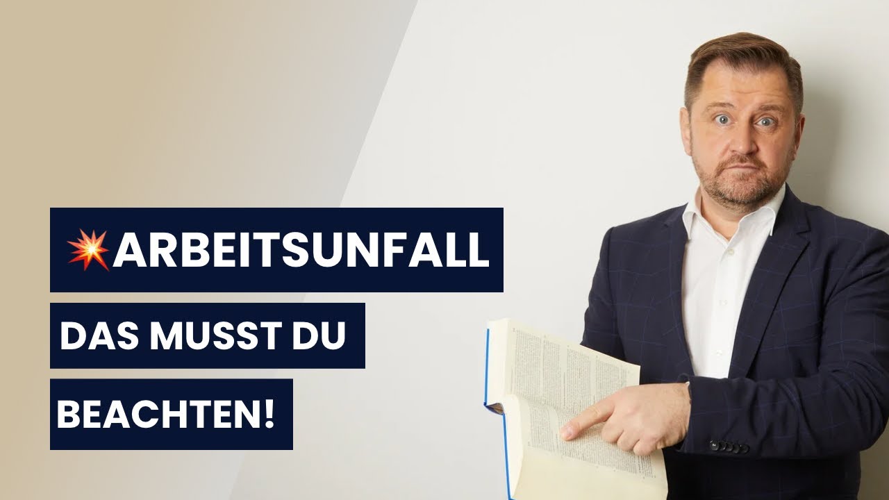 Arbeitsunfall und Wegeunfall: Was tun, wenn die Versicherung streikt | Anwalt Ansgar Dittmar