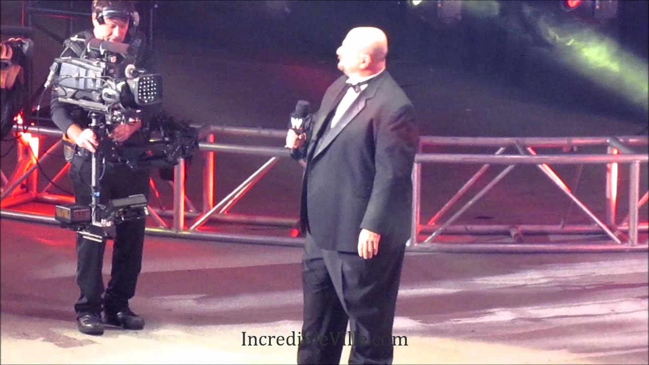 Howard Finkel Introduces CM Punk (Live @ MSG)