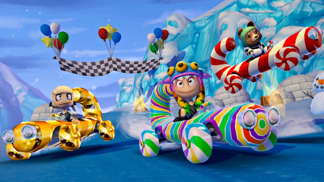 Beach Buggy Racing 2 WINTER UPDATE! New Candy Coupe Kit + Mikka Gameplay!