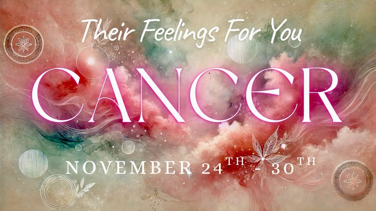 CANCER tarot ♋️ Someone Wants THIS But .. Cancer November 2025 24th-30th