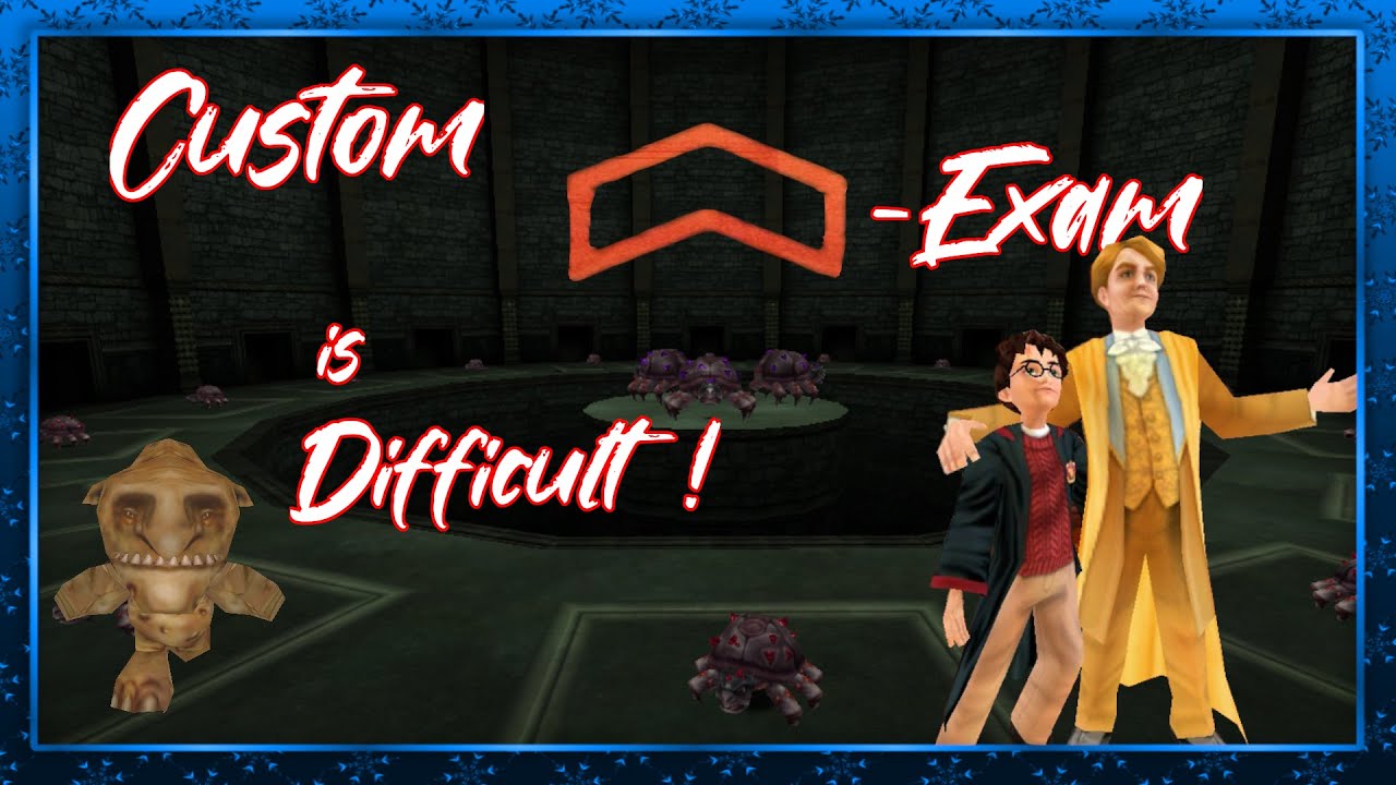 Trying to PASS Lockharts difficult Rictusempra Exam! - HP2 (PC) Custom Map by by Dmitry 
