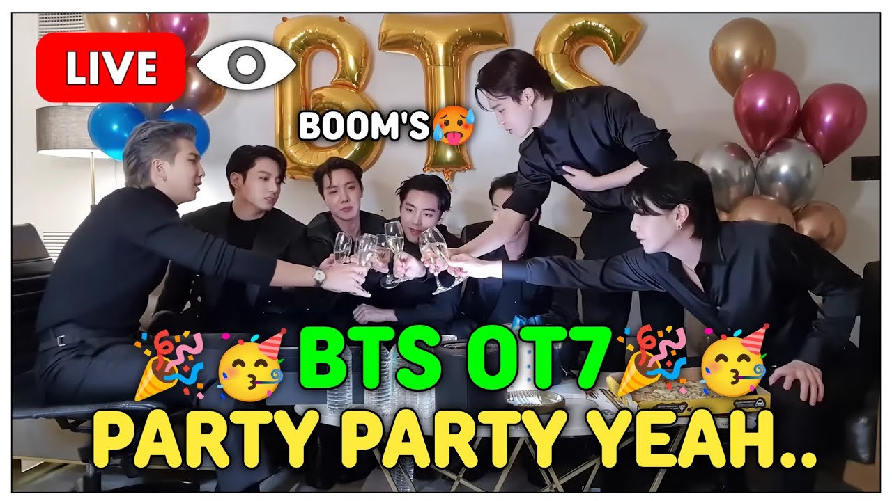 [SUB] BTS FUN TIME 😂🥂🍷 WEVERSE LIVE (2026.3.20) | RM, V, JIMIN & JUNGKOOK,YOONGI,J HOPE,JIN BTS OT7