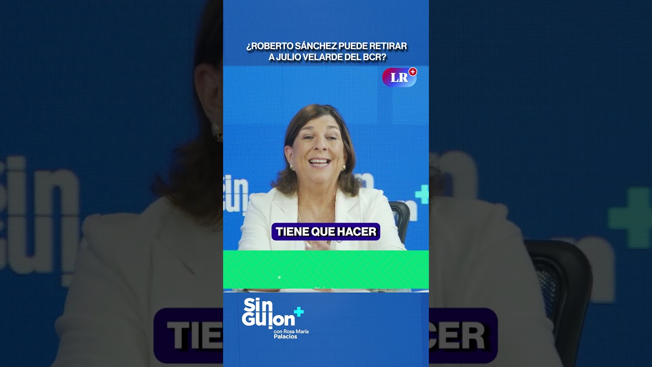 &iquest;ROBERTO S&Aacute;NCHEZ PUEDE RETIRAR A JULIO VELARDE DEL BCR? #SinGuion #shorts