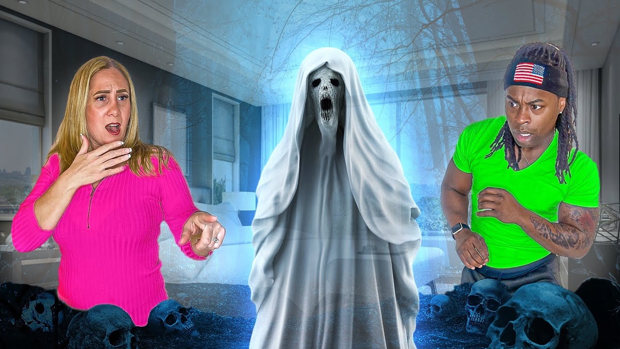 OUR HOUSE IS BEING HAUNTED *GHOST CAUGHT IN 4K*
