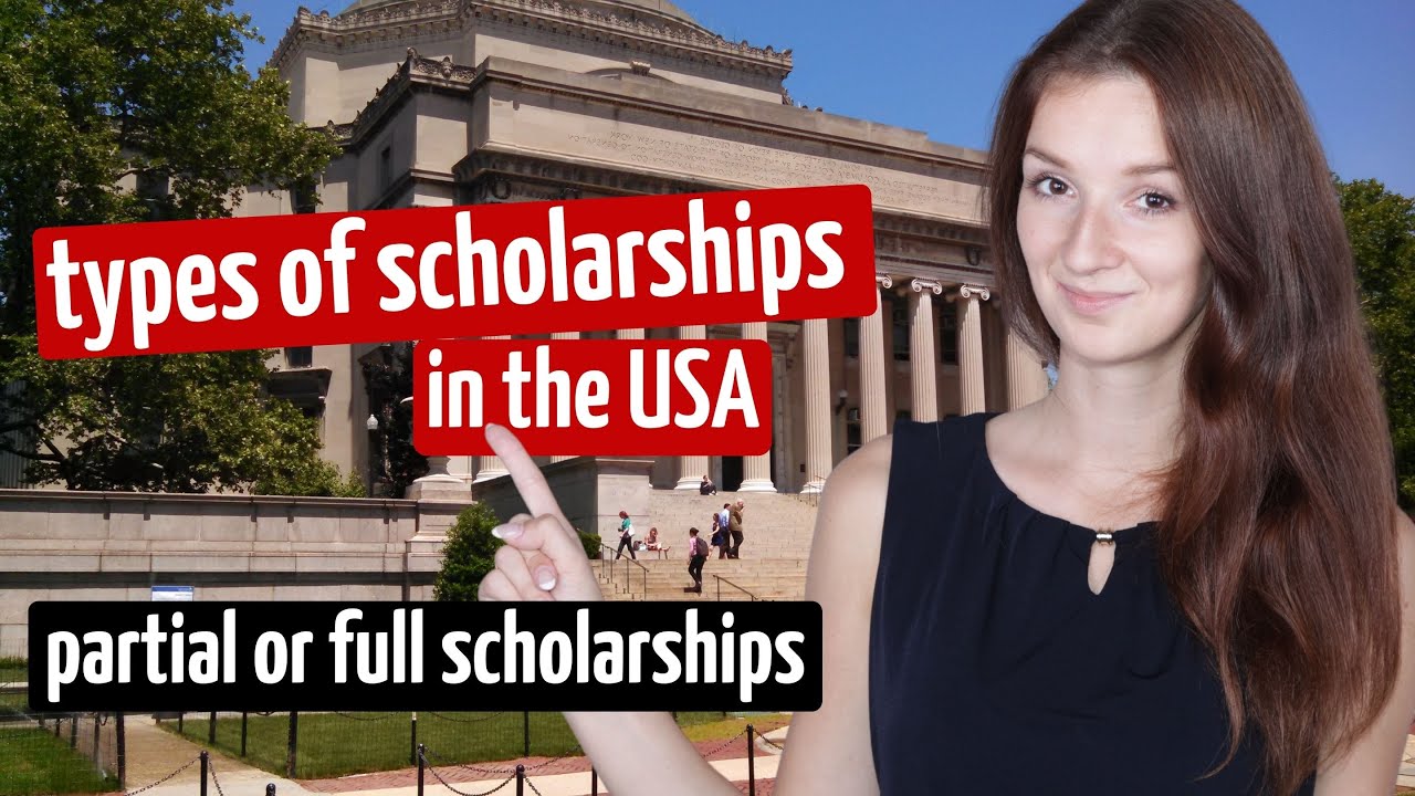 How to get a FULL or PARTIAL SCHOLARSHIP in the USA |Types of scholarships at US universities