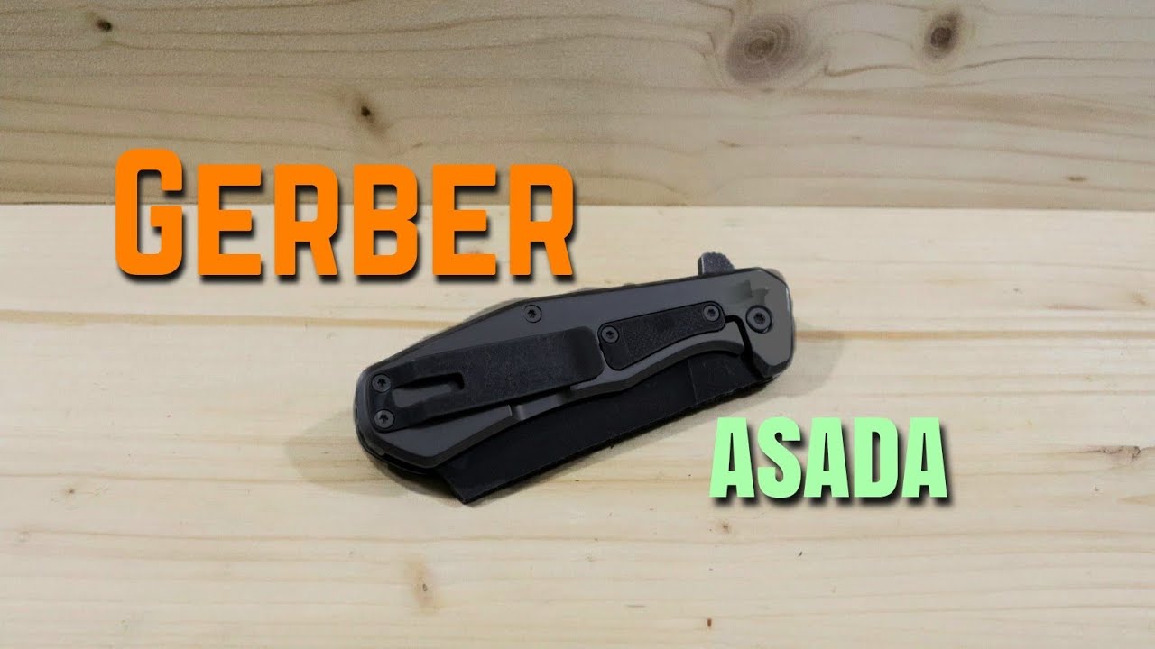 Gerber Asada Pocket Knife Customized!!!(Knathan's Knives)