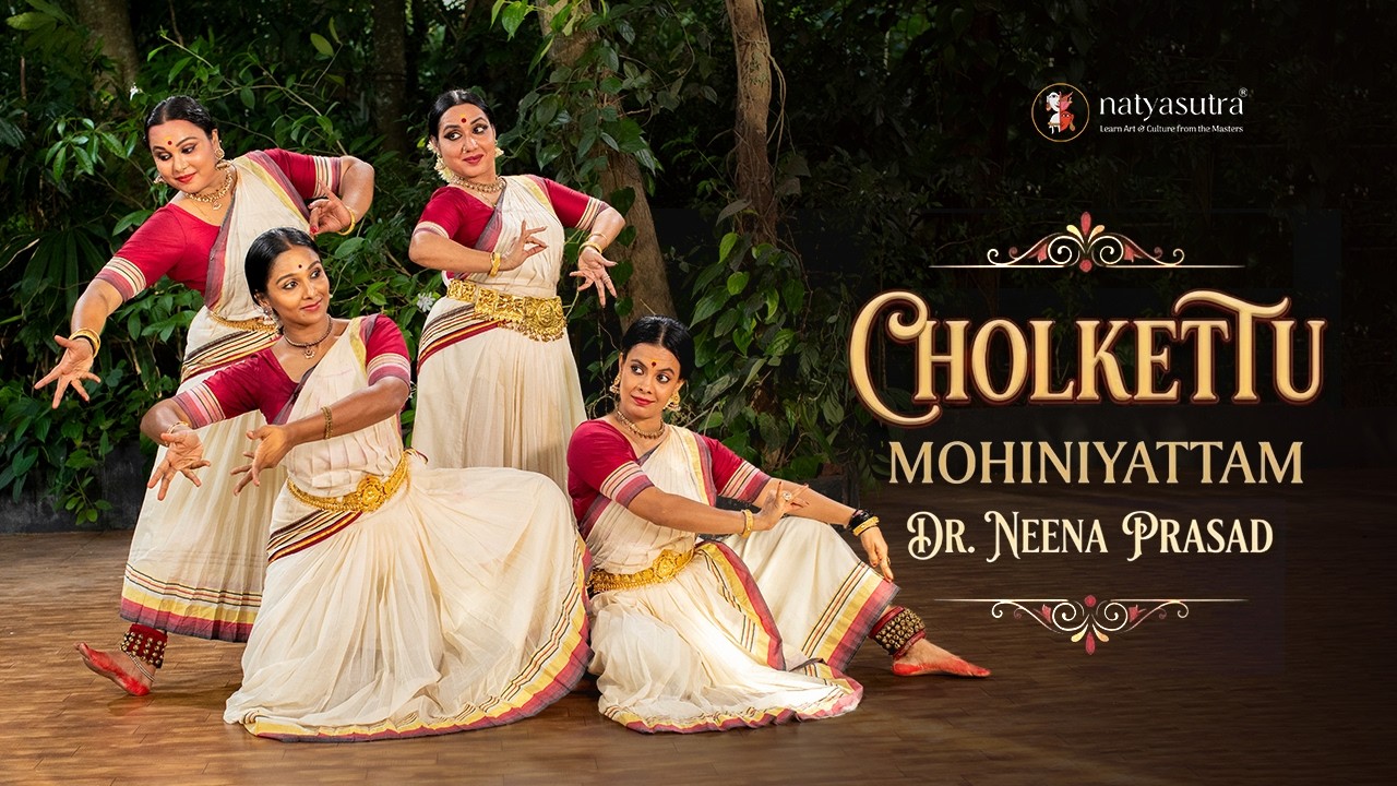 Mohiniyattam Cholkettu Performance with Students | Learn Online with Dr. Neena Prasad