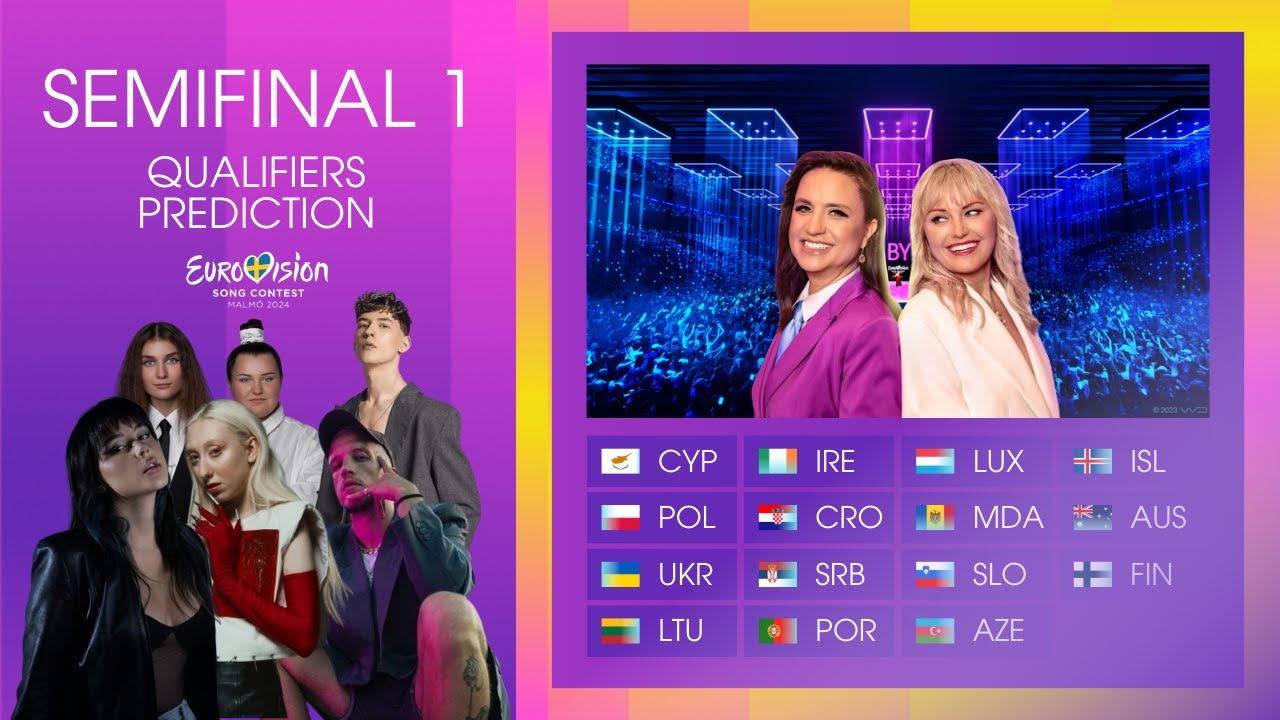 Eurovision 2024: Semifinal 1 | My 10 Qualifiers (PREDICTION)