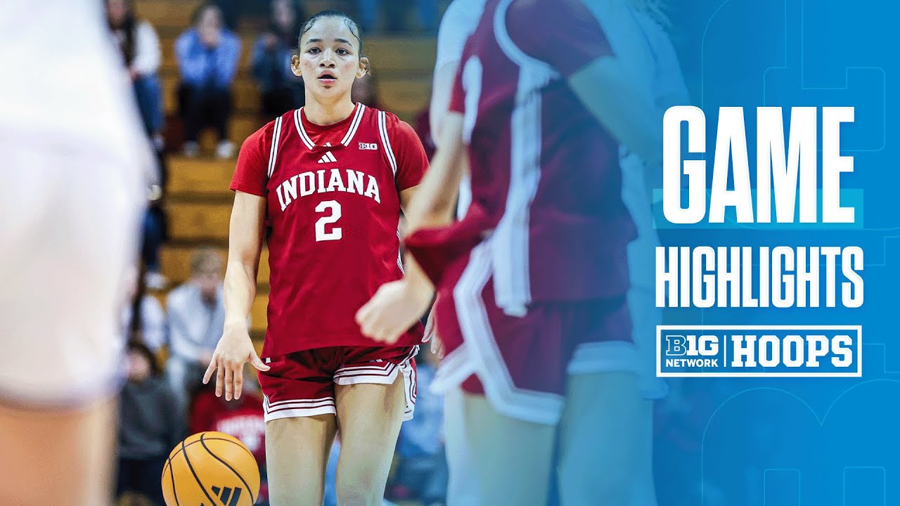 Washington at Indiana | HIGHLIGHTS | Big Ten Women's Basketball | 01/14/2026