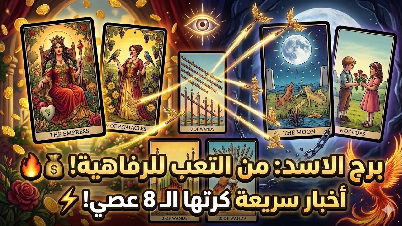#برج_الأسد #تاروت #توقعات_الأسد #الامبراطورة #عودة_الماضي #تاروت_عاطفي #نجاح_مادي #أخبار_سريعة