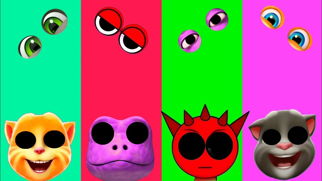 Wrong eyes challenge DAME TU COSITA Funny Puzzle Wrong Eyes /Tom  , Alien dance 