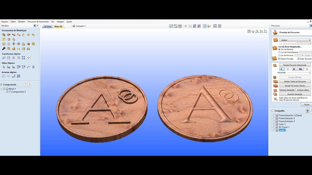 Relevo 3d ou rebaixo percurso de preenchimento para placa de alto relevo aspire cnc router