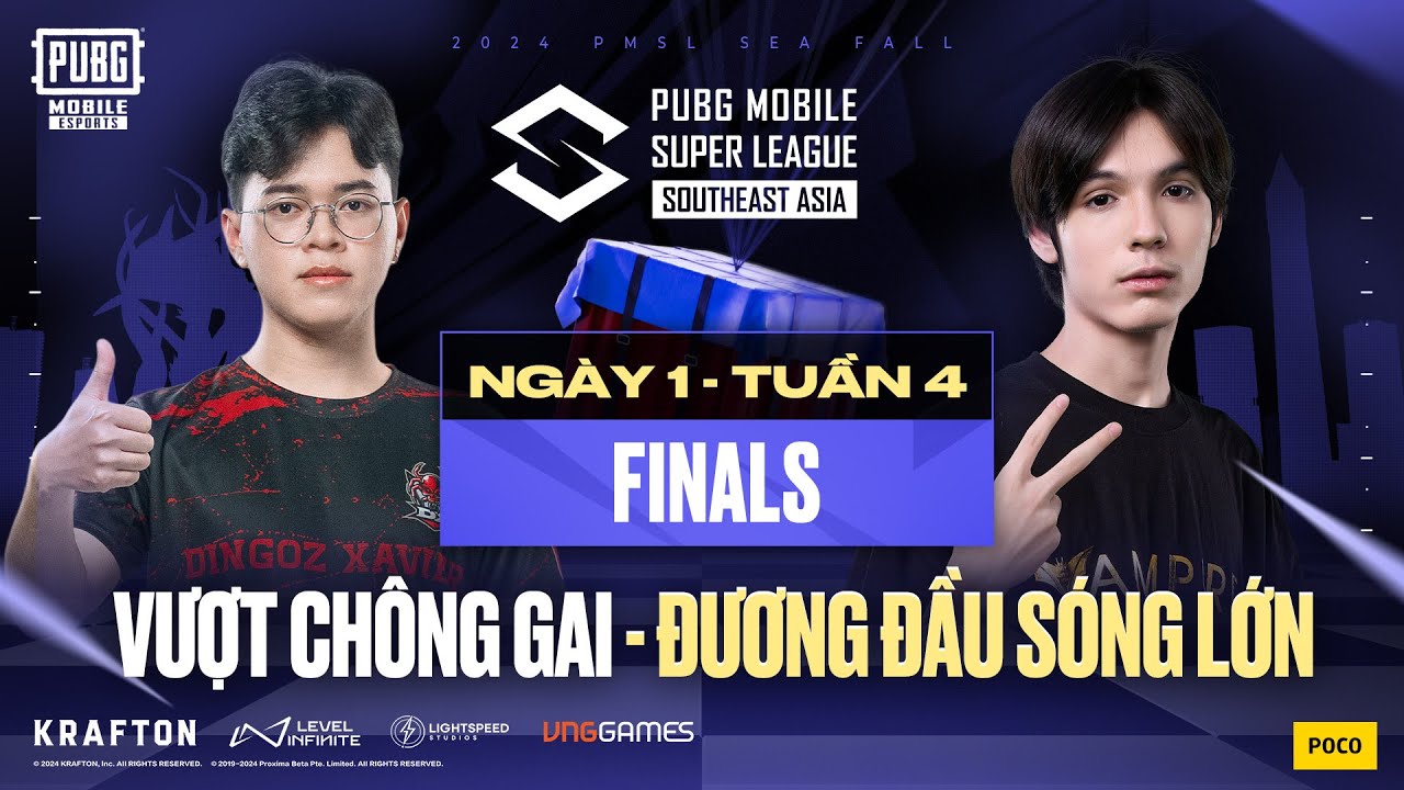 🔴 [VN] 2024 PMSL SEA GFD1 | Fall | VƯỢT CHÔNG GAI - ĐƯƠNG ĐẦU SÓNG LỚN