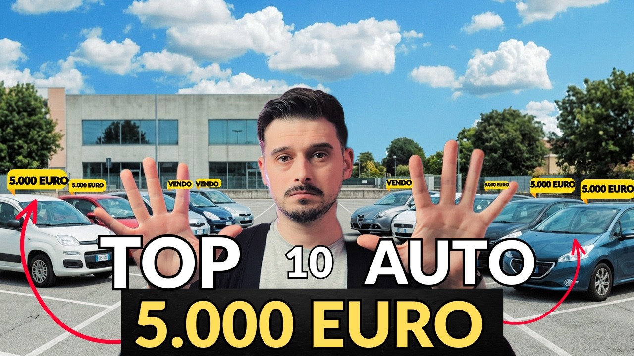 Top 10 auto AFFIDABILI con 5.000 EURO [ 2026 ]