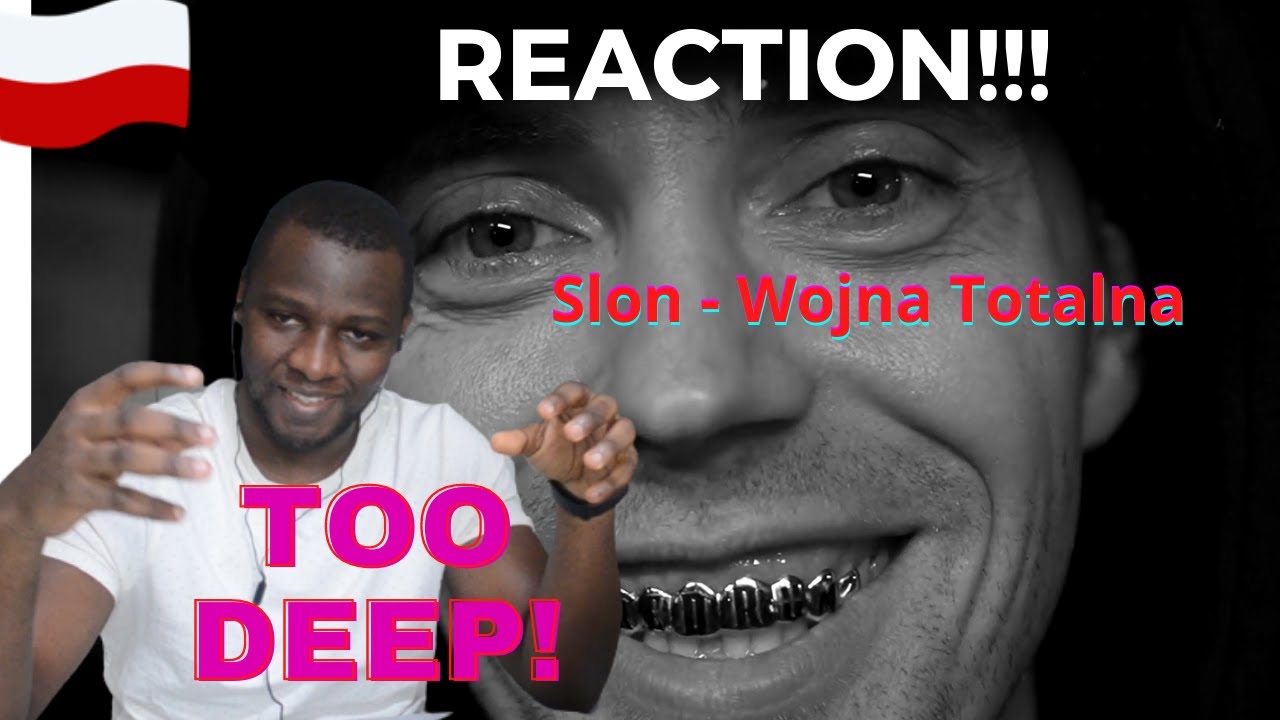 Słoń - Wojna Totalna (prod. Chris Carson) | POLISH RAP REACTION | ONE SHOT VIDEO