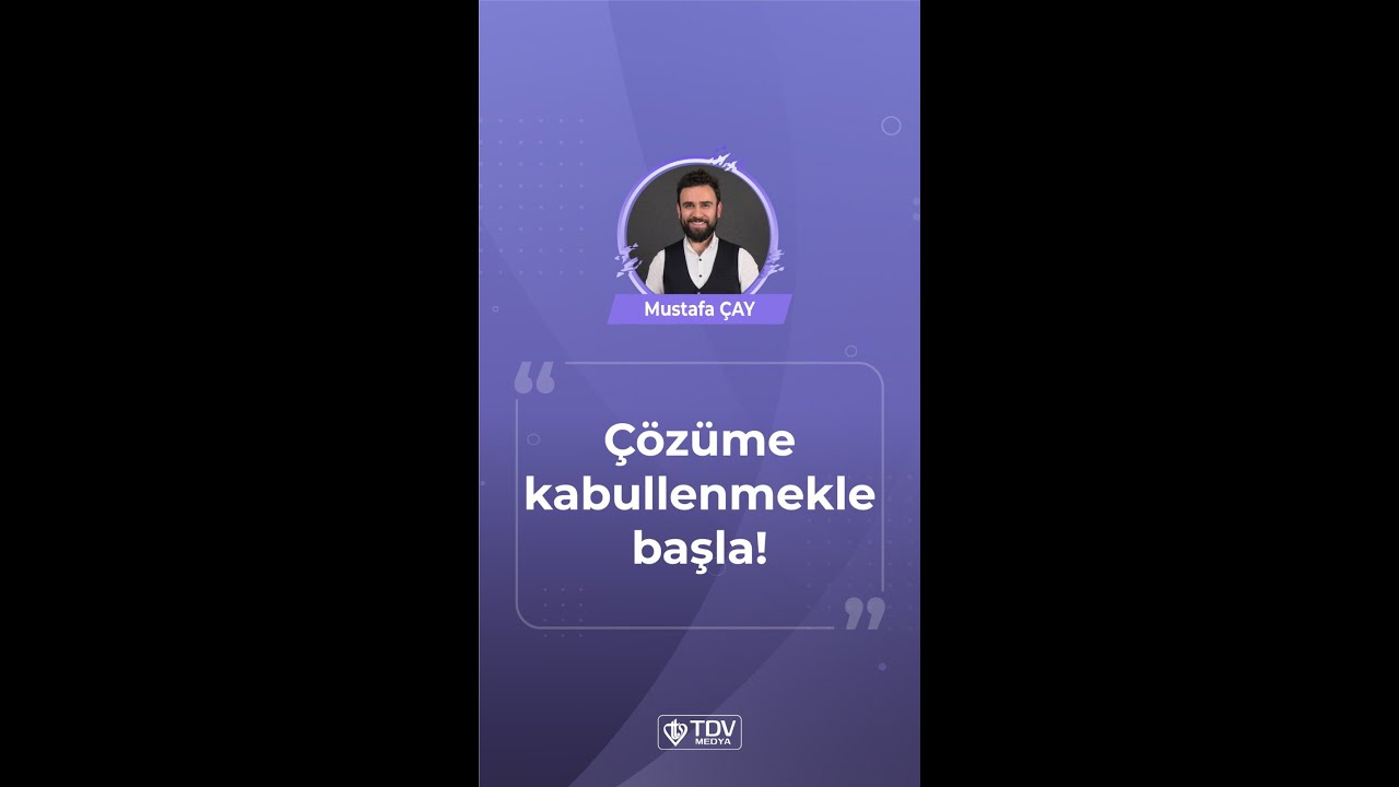 &ldquo;&Ccedil;&ouml;z&uuml;me kabullenmekle başla!&rdquo; | Klinik Psikoloji Bilim Uzmanı Mustafa &Ccedil;ay