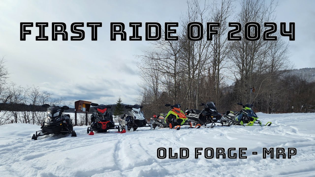 We're Back!  -  Old Forge Snowmobiling 1-19-24