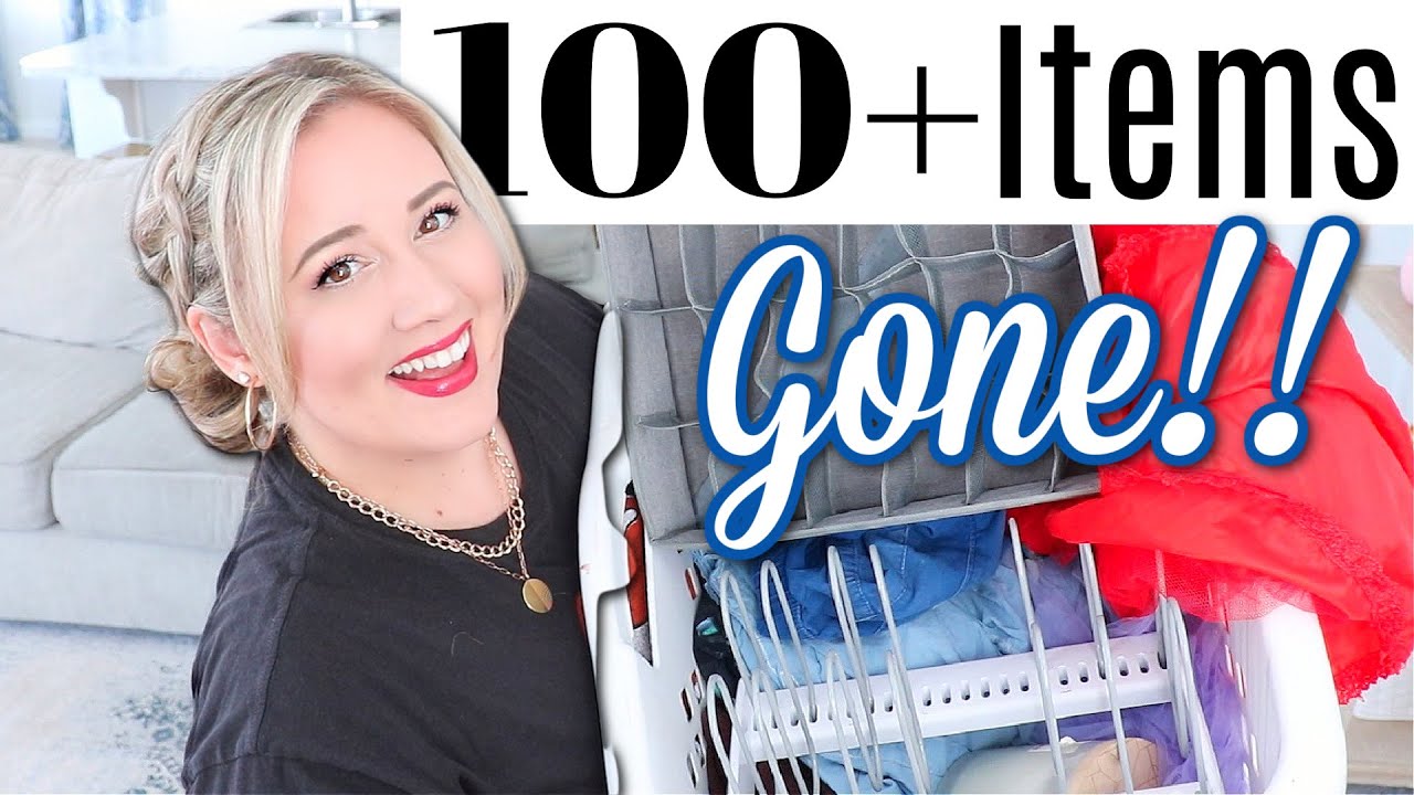 100+ Things I DECLUTTERED to Simplify My Life!!