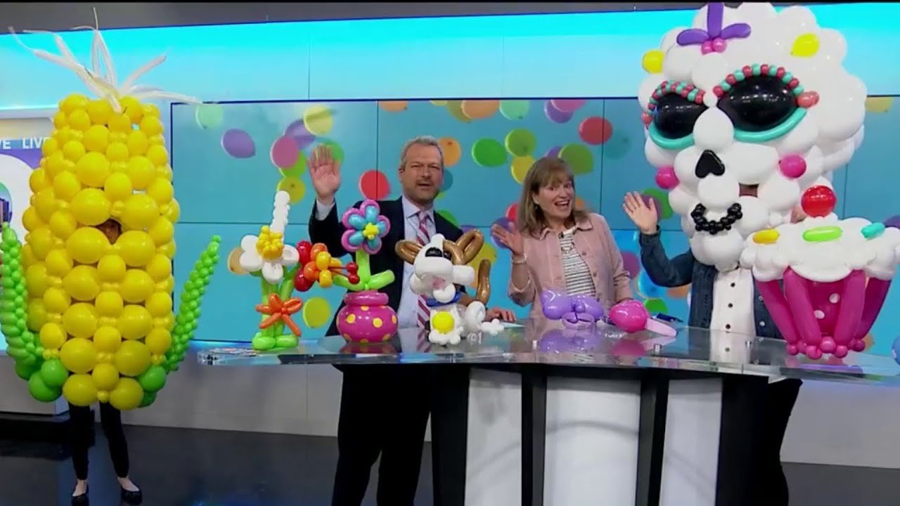 Live in the D: The eye-popping balloon costumes of Ann Arbor