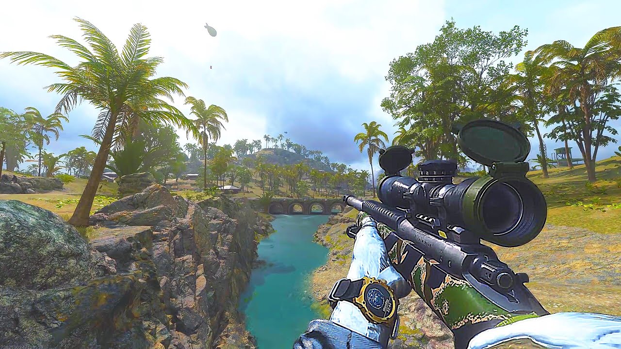Pelington703 Sniper Rifle - Warzone: Battle Royale Solo Gameplay [No Commentary]