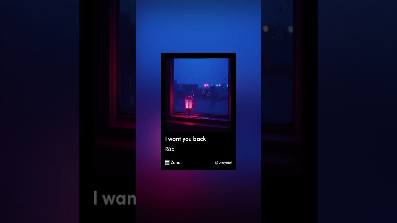Brayniel- I want you back (Ai song)