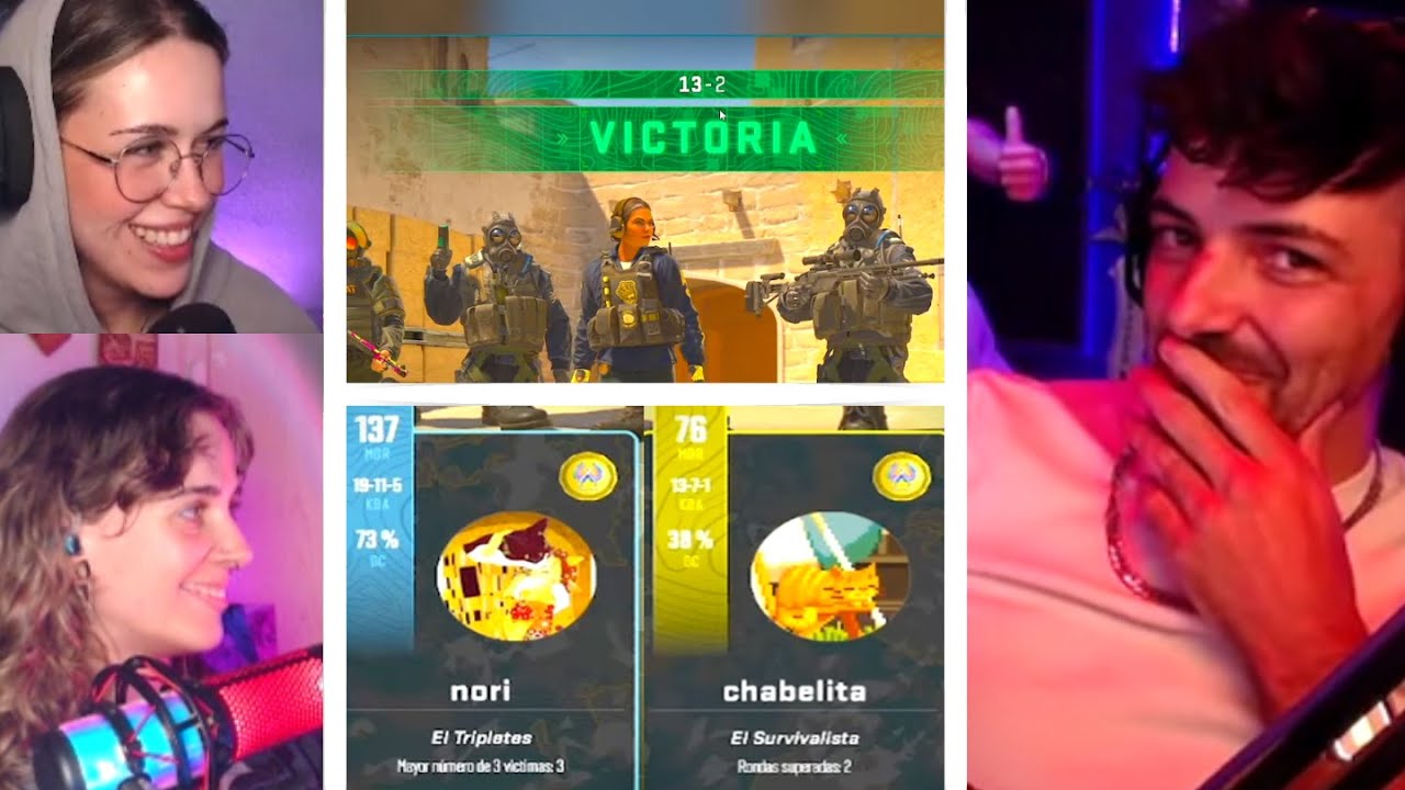 ISAWELAA Y NORI CARREAN A NEXXUZ EN CS