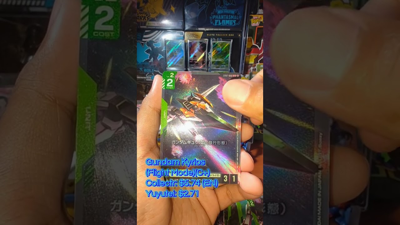 Let's rip! Gundam TCG Start Deck Celestial Drive (ST-07) JP! Hint: It's a GOD DECK!!! #gundam #fyp