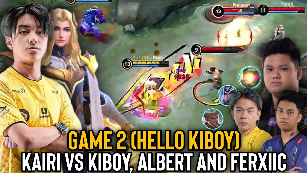ROUND 2 KAIRI MEET AGAIN KIBOY, ALBERT AND FERXIIC IN RANK GAME