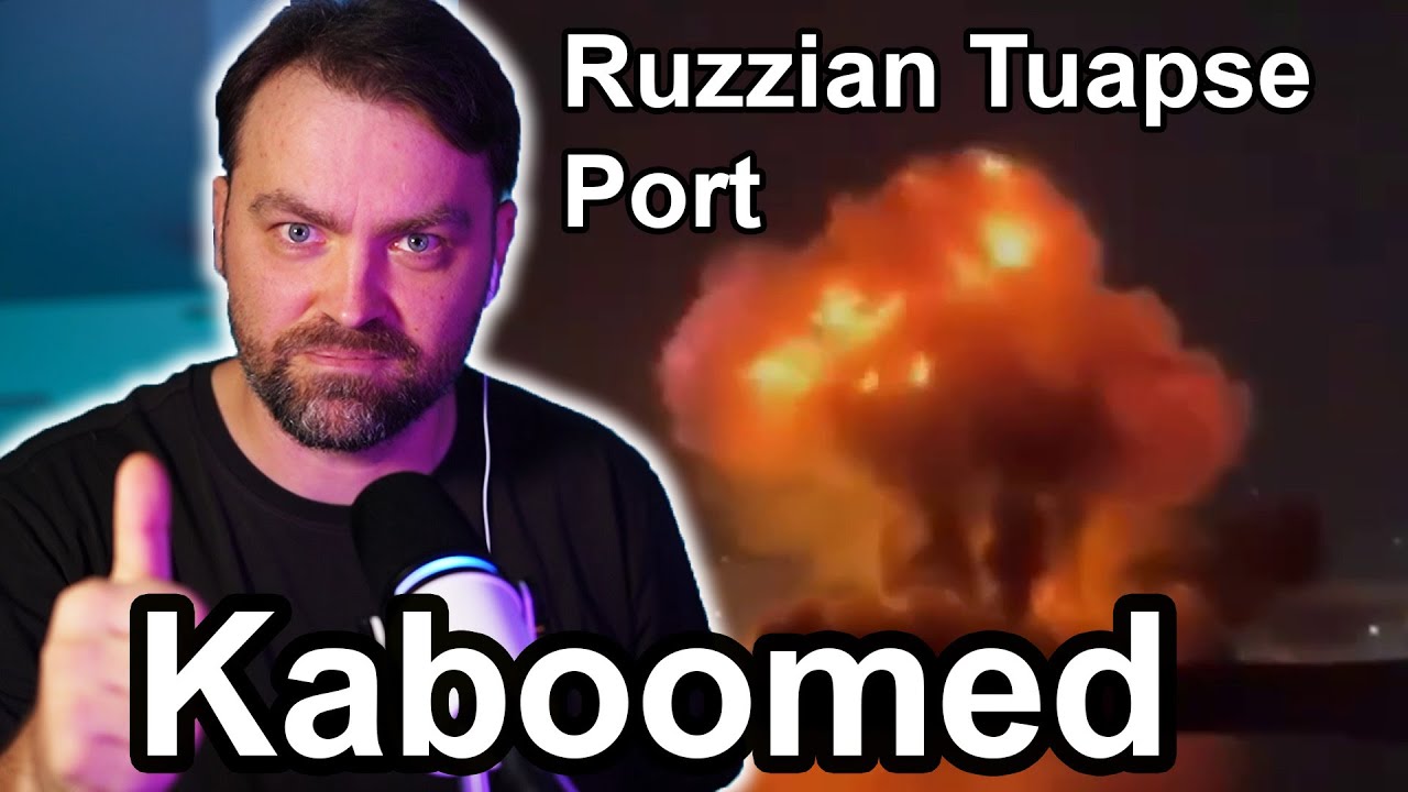 Update From Ukraine | Huge! Strikes on Rus Tuapse Port and Crimea | Sanctions Work!