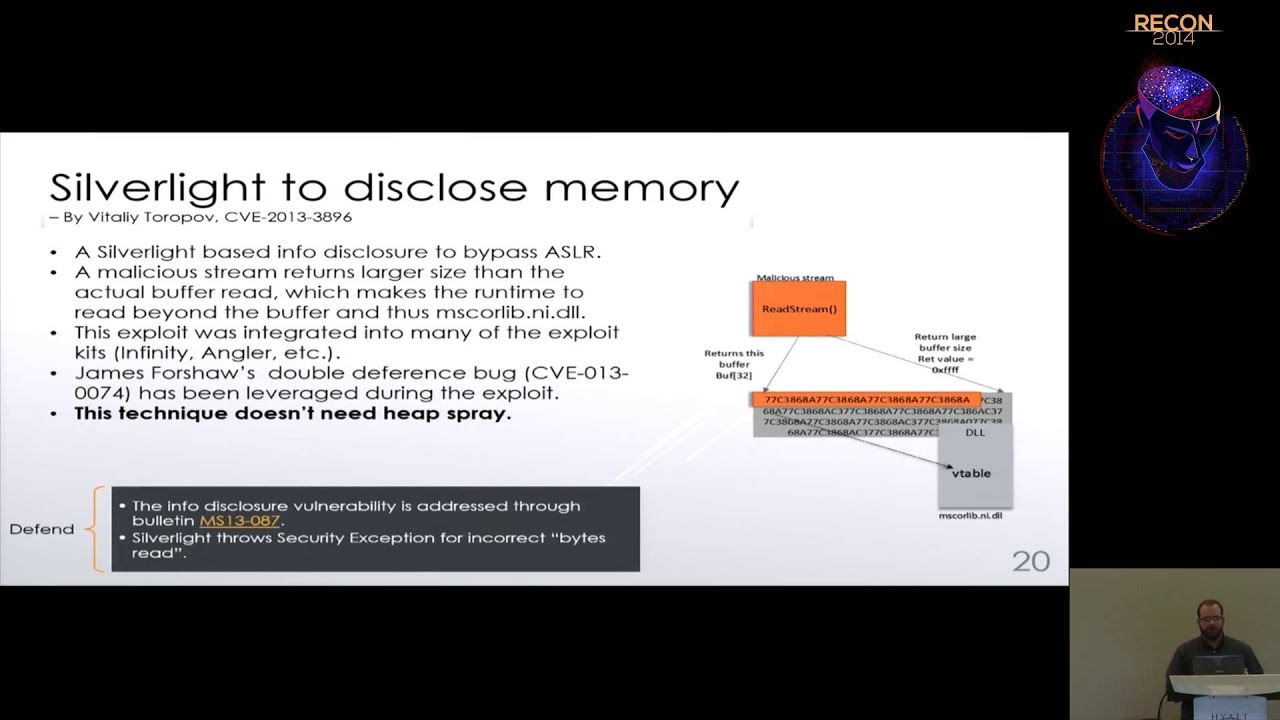 REcon 2014 25 - Exploit tips and techniques (William Peteroy)