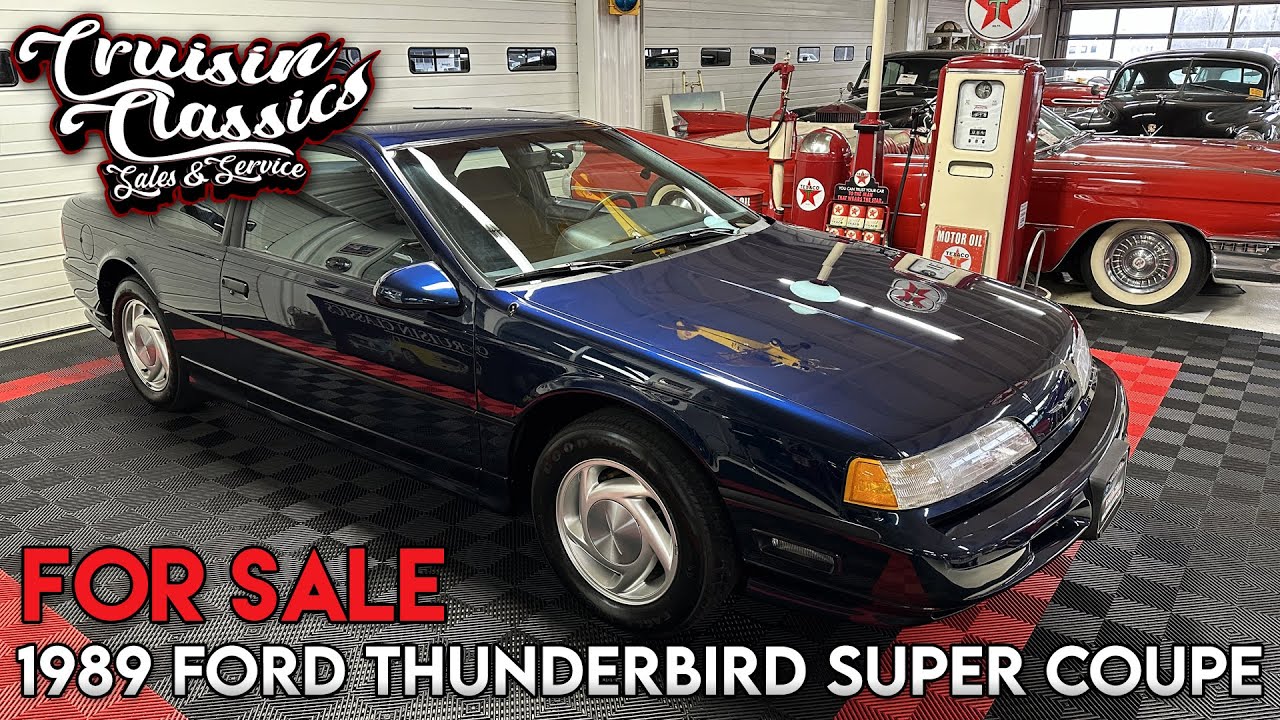 1989 Ford Thunderbird Super Coupe 10K Miles! | Cruisin Classics