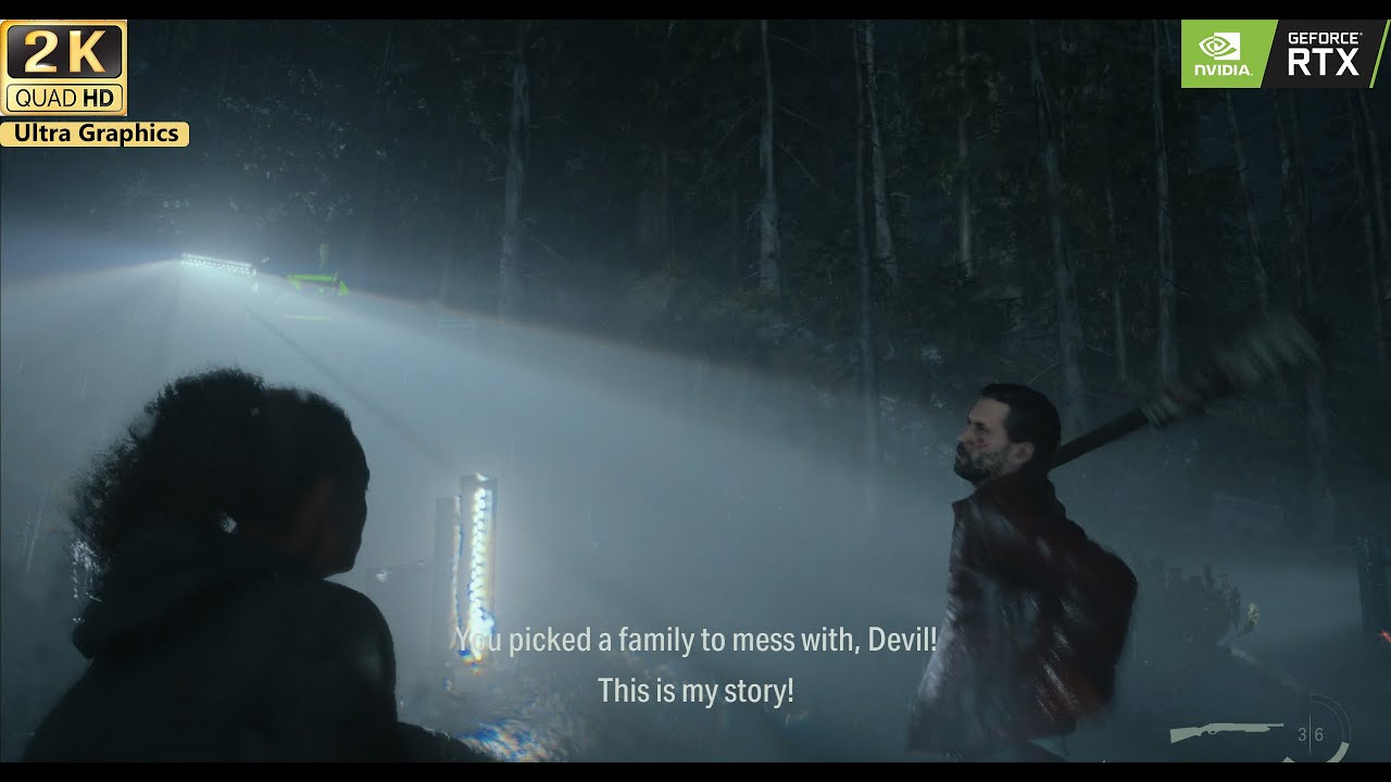 Alan Wake 2 PC : Final Boss Fight Scratch vs Saga Anderson #gaming #gameplay #alanwake2 #pcgaming