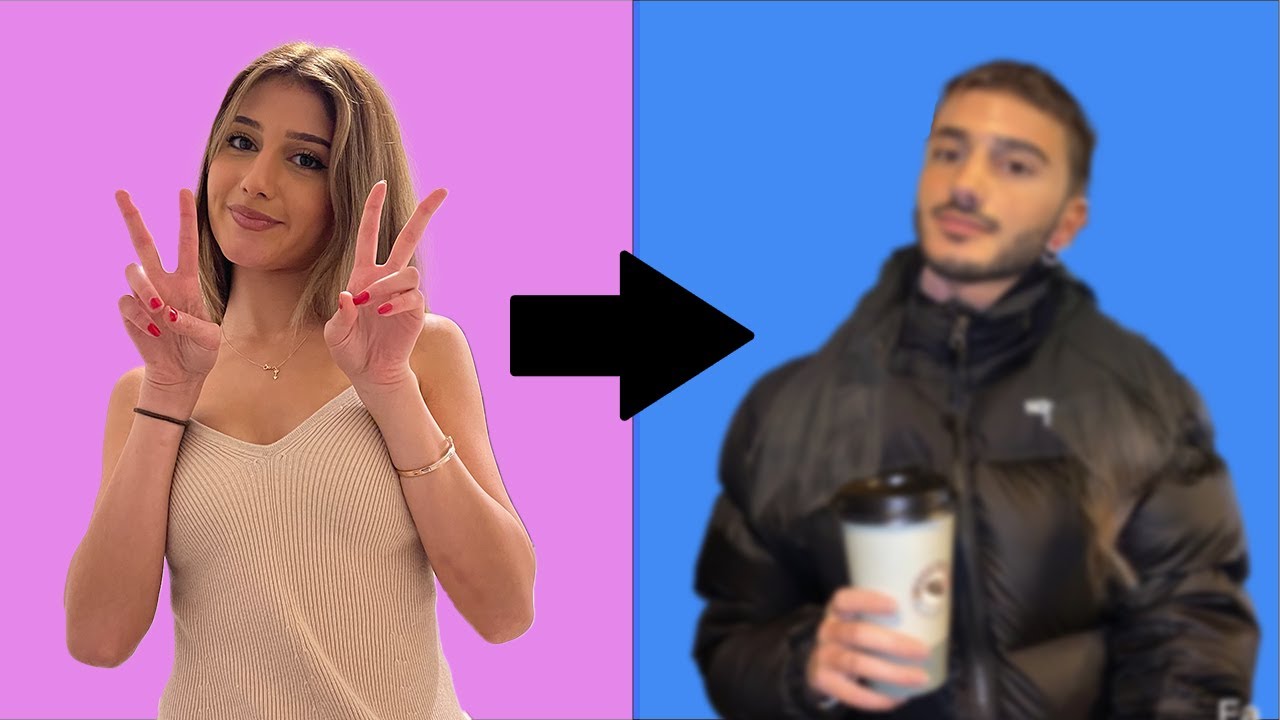 حولت شكلي لرجل و فاجأت اخواني (ردة فعلهم تصدم)😂