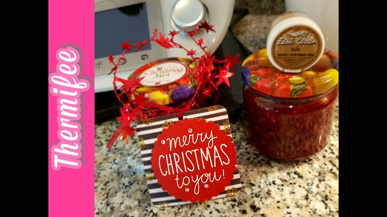 Thermomix® TM5 - Glühwein Marmelade mit Glitzer (Glitter Jam)