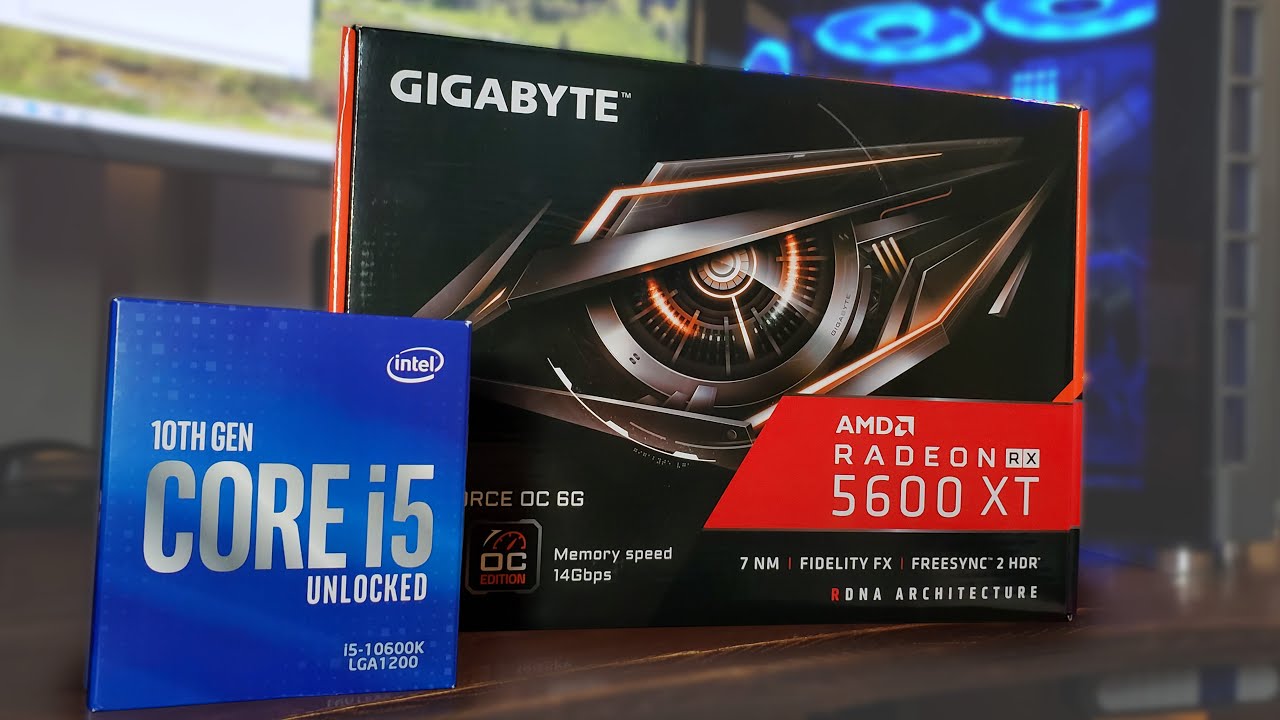 Intel i5-10600K & Radeon RX 5600XT Gaming Performance