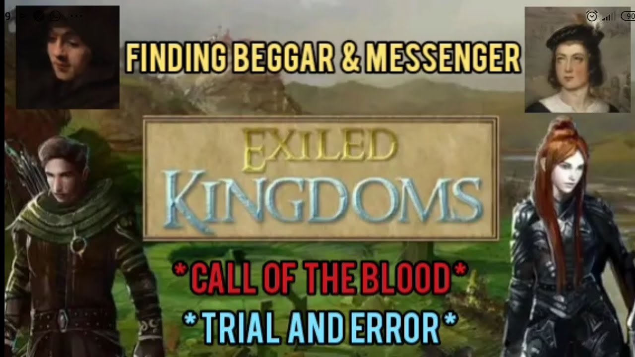 How To Find Beggar & Messenger For The Companion Quest - Exiled Kingdoms