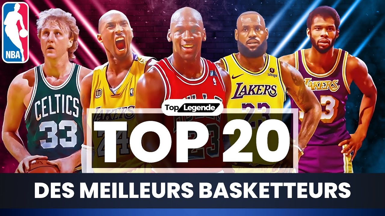 Basketball | Les 20 Plus Grands Joueurs de Tous les Temps de la NBA