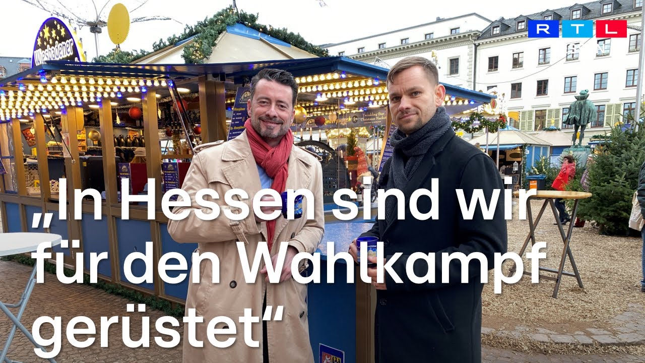RTL Hessen Weihnachtsinterview mit Andreas Lichert (AfD)