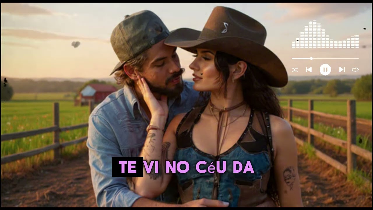 ANA CASTELA E ZE FELIPE    TE VI NO CEU DA FAZENDA   MUSICA NOVA   INSPIRAD