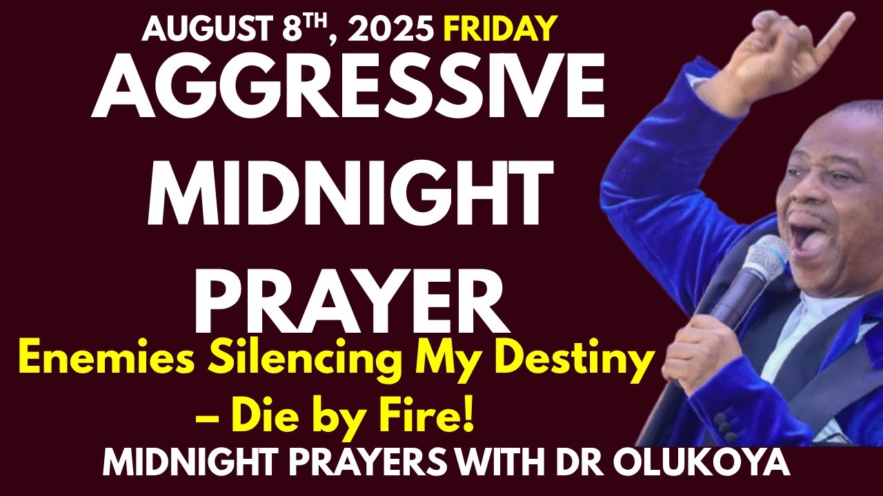 I Refuse to Be Silenced by My Enemies | Midnight Deliverance Prayer of the Widow | Dr D.K. Olukoya
