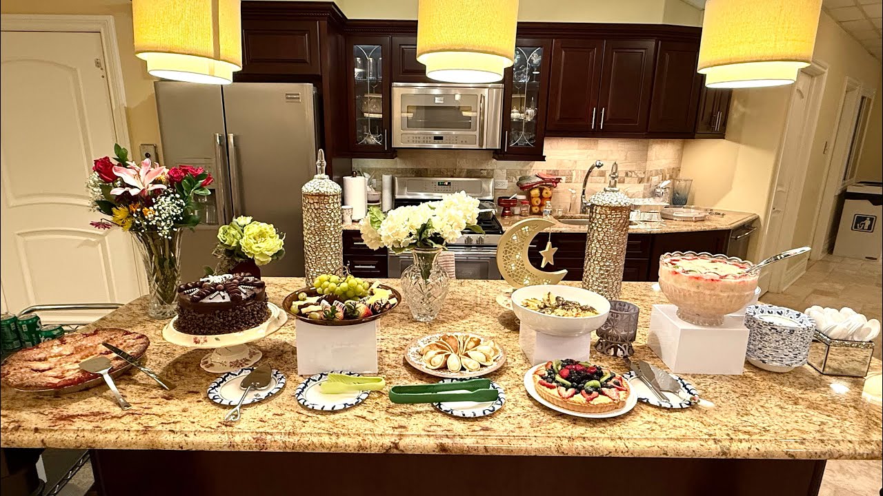 Eid Dawat 2025 #Eid #funwithfriends #desserttable #eiddecor #partysetup